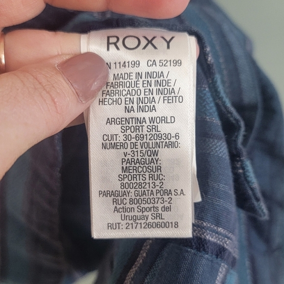 Roxy Womens Coastal Beachy Y2k Tropical Dress Nwot Size Small - Picture 7 of 12